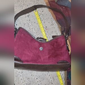 Womens Purse Burgundy/Brown